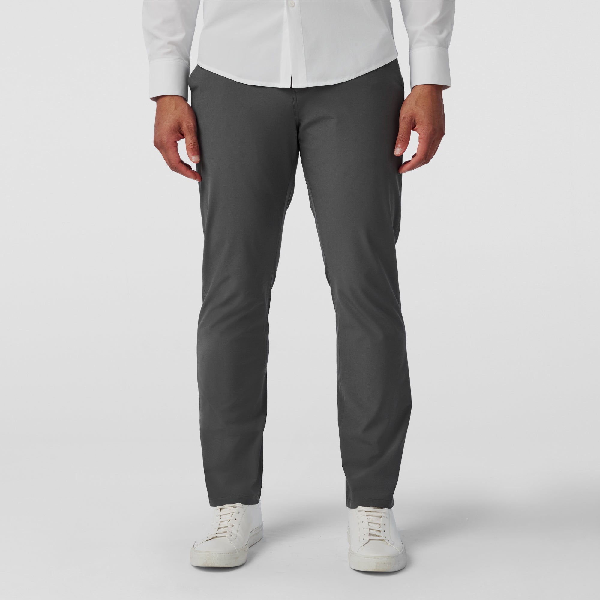 Helmsman Athletic Fit Chino Pant - Pewter